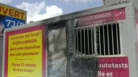 Une pharmacie a été incendiée lors d'affrontements entre forces de l'ordre et manifestants samedi à Fort-de-France.