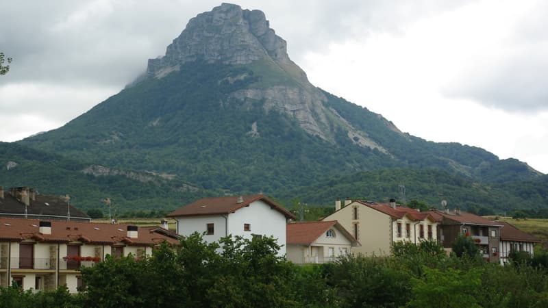 L'avion s'est crashé dans le petit village d'Arbizu, dans le Pays-basque espagnol (Photo prise en septembre 2008)