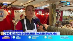 Jeux Olympiques: inquiétude pour les marchés parisiens contraints de fermer 