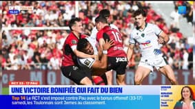 Tribune Mayol du lundi 6 octobre - RCT 33 - 17 Pau, une victoire bonifiée qui fait du bien 