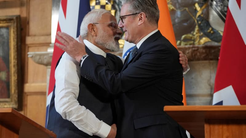 À l'inverse de Trump, le Royaume-Uni et l'Inde signent un accord pour diviser par 5 les droits de douane