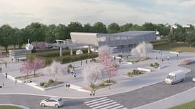 La future ligne de téléphérique, longue de 5 km dans le Val-de-Marne, comprendra 5 stations.