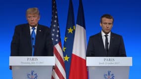 Climat: "Il n'y a pas de changement soudain, mais il y a la volonté de continuer à discuter", assure Macron
