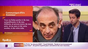 Présidentielle : Eric Zemmour condamne une vidéo de ses sympathisants 