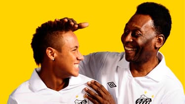 Neymar et Pelé