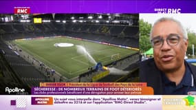 Esor : "Une grande partie de terrains amateurs ne sont plus arrosés"