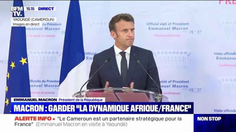 Cameroun: le discours d'Emmanuel Macron à Yaoundé en intégralité