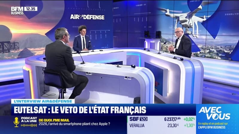Eutelsat : le veto de l'état français