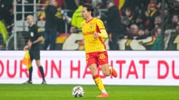 L'attaquant du RC Lens Florian Thauvin, 17 janvier 2026