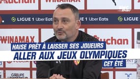 Ligue 1 / Lens : Haise prêt à laisser ses joueurs participer aux Jeux Olympiques