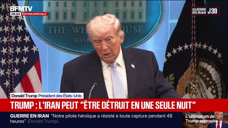 Guerre au Moyen-Orient: Donald Trump repousse une nouvelle fois son ultimatum contre l'Iran