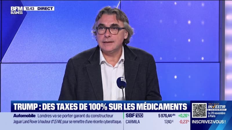 Des taxes de 100% sur les médicaments