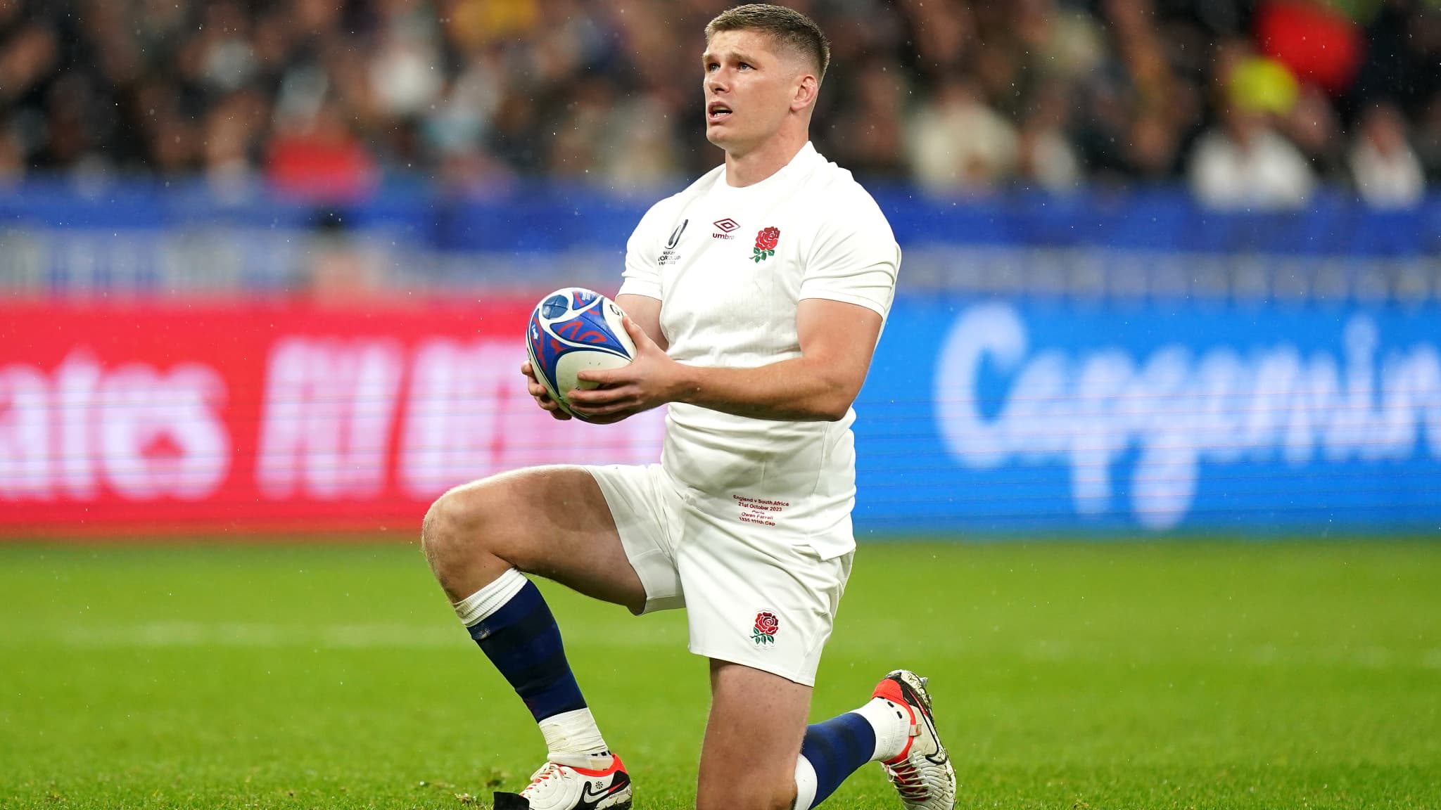 <b>Rugby</b>. Owen Farrell suspend sa carrière internationale pour son « bien-être »