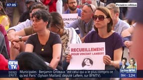 300 personnes rassemblées à Paris contre l'arrêt des soins pour Vincent Lambert