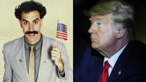 Sacha Baron Cohen dans le rôle de Borat - Donald Trump