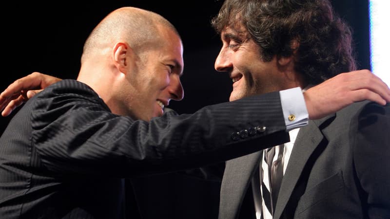 Zinédine Zidane et Enzo Francescoli