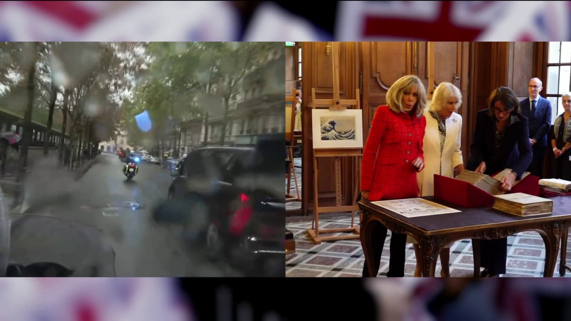 Brigitte Macron et Camilla à la BNF, le 21 septembre 2023