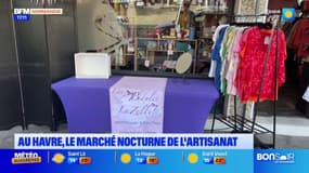 Le Havre: le marché nocturne de l'artisanat prend place rue de Paris