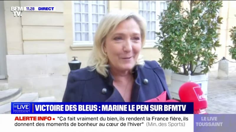 Marine Le Pen: « Les compliments faits au Qatar alors que vient d’exploser une affaire gravissime de corruption m’apparaissent déplacés »