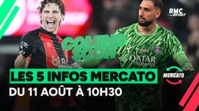 Donnarumma, Zabarnyi, Abline... les 5 infos mercato du 11 août à 10h30