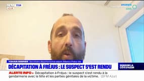 Décapitation à Fréjus: Yohan Sebrier du syndicat Alliance Police Var affirme que l'auteur présumé et la victime sont "très défavorablement connus" de la police