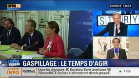 Gaspillage alimentaire: "Nous venons de prendre un engagement contractuel", a déclaré Serge Papin