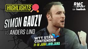Résumé - WTT Star Contender Ljubljana (8e de finale) :  Gauzy s'attaque à Anders 