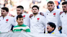 Les Bleus du Xv de France pendant le Tournoi des VI Nations 2023