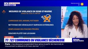 Seine-et-Marne: 127 communes en vigilance sécheresse 