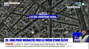 Paris: une enseignante de lycée menacée de mort par le frère d'une élève 