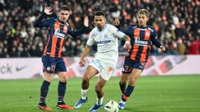 Iliman Ndiaye lors de Montpellier-OM, le 20/12/2023