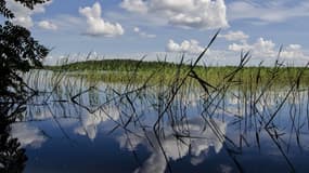 Les rives du lac Bodom à Espoo, en Finlande. 