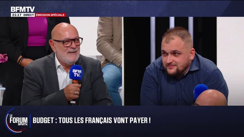 FORUM BFMTV - Budget: "Le problÃ¨me, c'est qu'on augmente toujours les impÃ´ts des mÃªmes":...