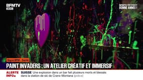 SIGNÉ BFM - Paint Invaders: un nouveau centre d'art immersif au cœur de Paris  