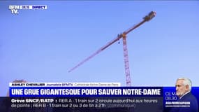 Pourquoi une immense grue pourrait sauver Notre-Dame ?