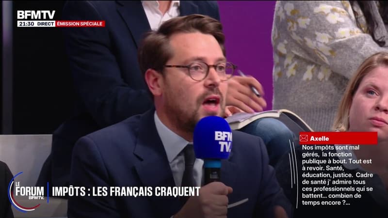 FORUM BFMTV - "Je suis en colère quand on a un budget qui va se traduire par des suppressions de lits dans les hôpitaux", Benjamin Lucas-Lundy, député Génération.s des Yvelines
