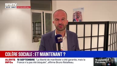"Il y aura d'autres mobilisations" après ce jeudi 18 septembre, affirme Manuel Bompard