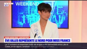 Ève Gilles, première miss Nord-Pas-de-Calais à porter des cheveux courts