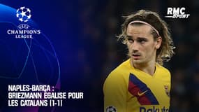 Naples-Barça : Griezmann égalise pour les Catalans (1-1) 