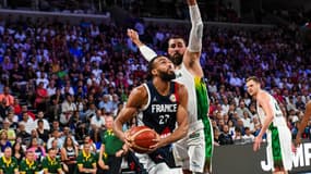 Rudy Gobert face à la Lituanie, le 9 août 2023.