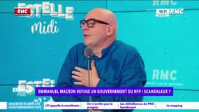 Emmanuel Macron refuse un gouvernement du NFP: "C'est incohérent" souligne F.Hermel