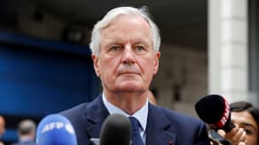 Michel Barnier, le 7 septembre 2024 à Paris