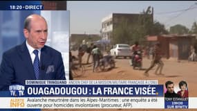 Deux attaques à Ouagadougou: l'ambassade de France visée