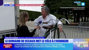 JO 2024: l'histoire du vélo mise en exergue dans le parc du Domaine de Sceaux, avant le passage de la flamme olympique
