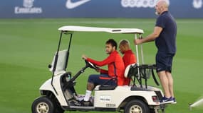 Neymar et Kylian Mbappé (PSG)
