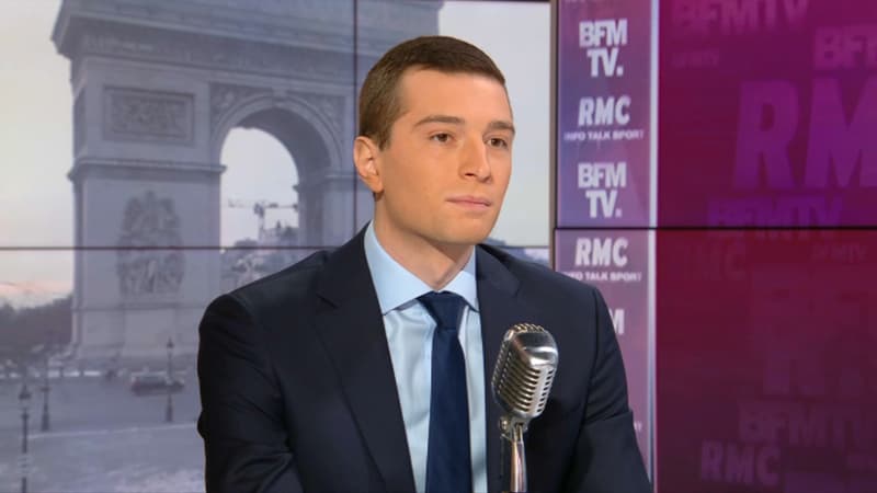 Jordan Bardella, invité de BFMTV vendredi 12 février 2021