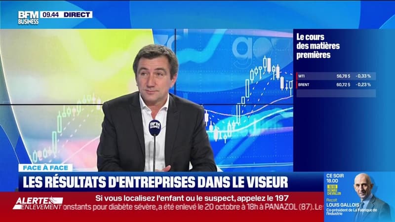 Les résultats d'entreprises dans le viseur
