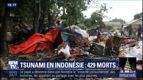 Tsunami en Indonésie: le bilan s'alourdit à 429 morts