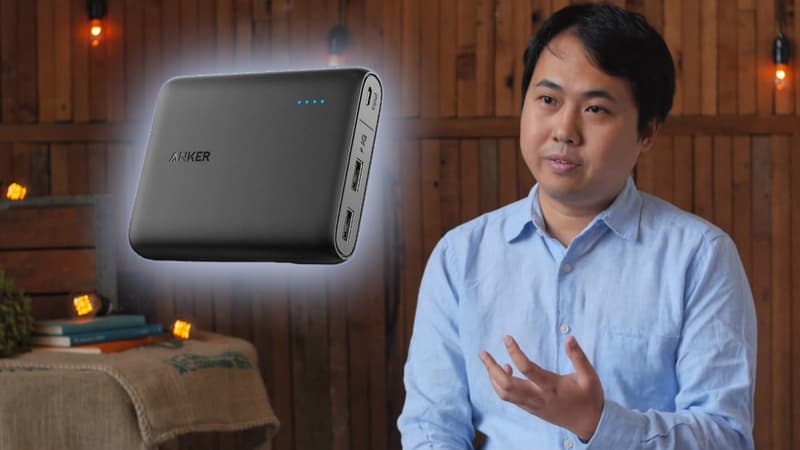En 2011, cet ancien ingénieur de Google a tout plaqué pour créer une société d'accessoires pour smartphones basée en Chine. Baptisée Anker, la start-up fait un carton sur Amazon. 