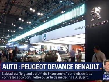 Pour la première fois, Peugeot séduit plus les Français que Renault